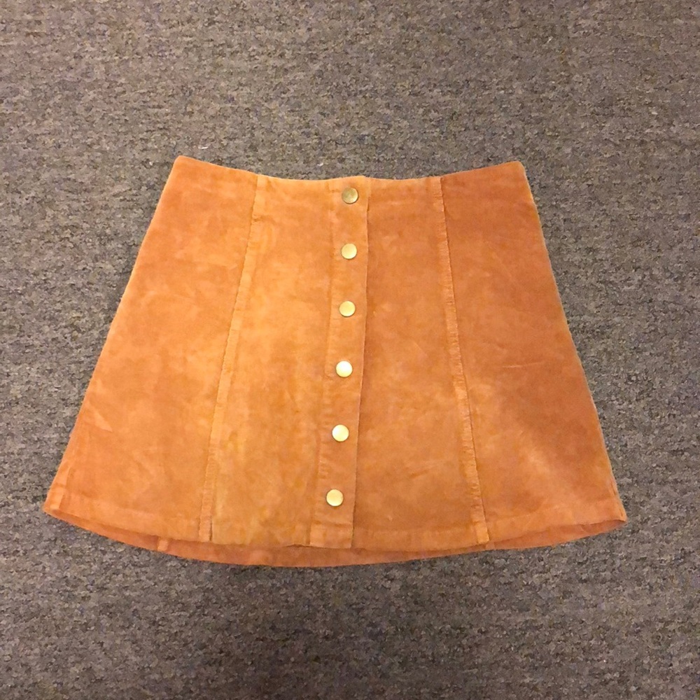 Button Up Skirt